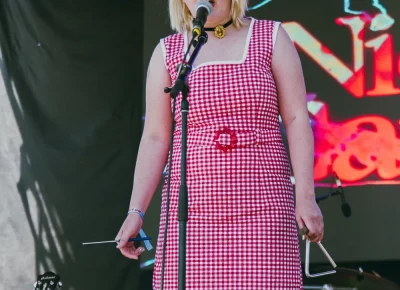 Nicole Canaan performs at Kilby Block Party.