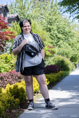 The evolution of Sant's style reflects his comfort in his identity. Photo: John Taylor.