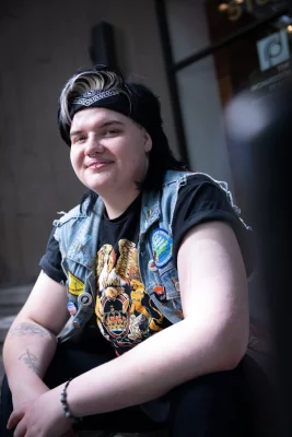 Sant's style is inspired by the classic rock bands he grew up listening to. Photo: John Taylor.