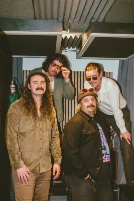 The Lingo in the studio.