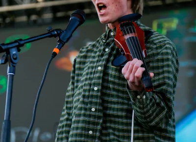Boyfriend Sushi Town performs at Kilby Block Party.