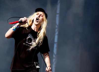 100 Gecs performs at Kilby Block Party.