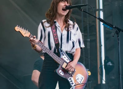 Courtney Barnett performs at Kilby Block Party.