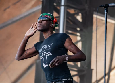 Yves Tumor performs at Kilby Block Party.