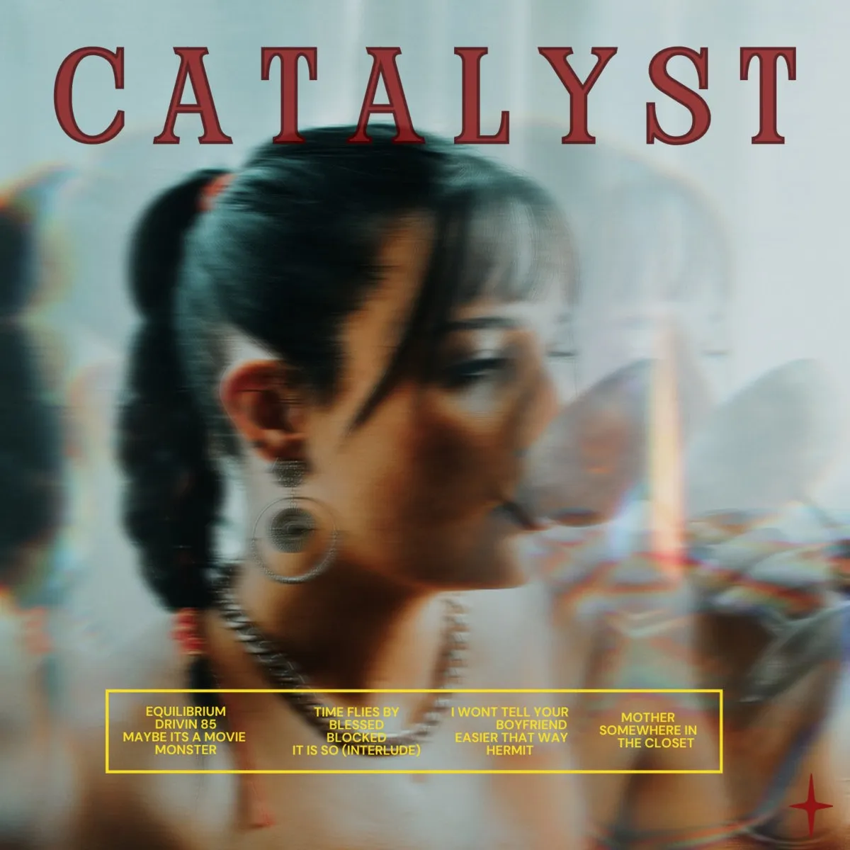 Album with a woman on the cover.