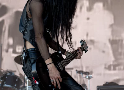 Yves Tumor performs at Kilby Block Party.