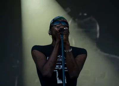 Yves Tumor performs at Kilby Block Party.