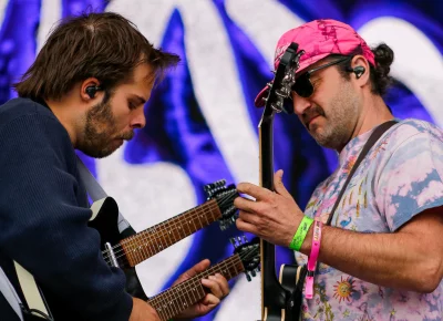 Peach Pit brought a huge crowd to Kilby Block Party.