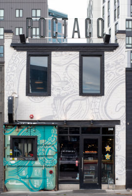 Outside of the ROCTACO building.