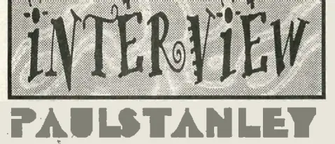 Interview with Paul Stanley: June 1995