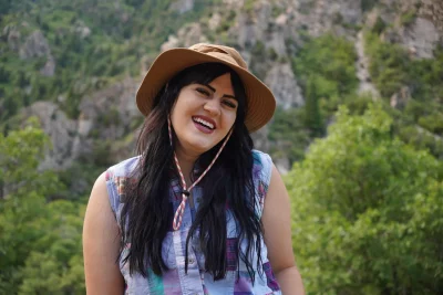 "Whenever I am feeling critical of the way my body looks, I remind myself that the same body has carried me hundreds of miles and to the tops of literal mountains." Photos by Evan Hancock.