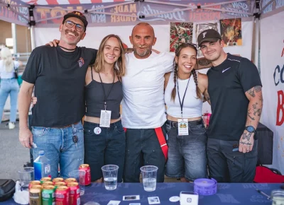 The Midway Coffee booth was just what we needed to end our festival on a high note. Photo: Talyn Behzad.