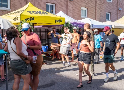 Hula hooping, smiles, and great weather, what more could one ask for!? Photo: Chay Mosqueda.