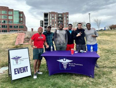 The 5K aims to highlight health disparities between the Black and non-Black communities. Photo courtesy of BPOU