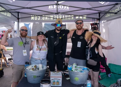 Campy, Kaedyn, Matthew, Josh and Jessica make up the RoHa crew. Photo: Brayden Salisbury.