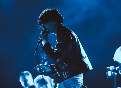 Landon Barker uses the moody lighting and smoke to his advantage.