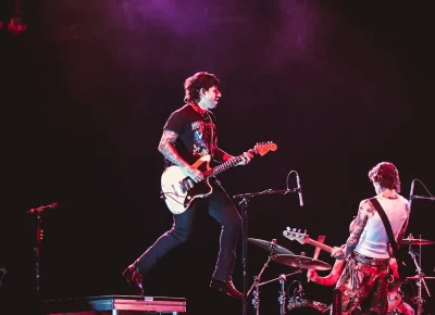 Landon Barker's band sets the mood for the rest of the show.