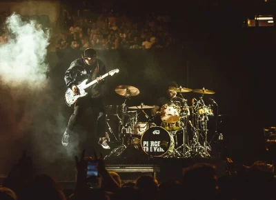 Pierce The Veil keeps the energy up for their full set.