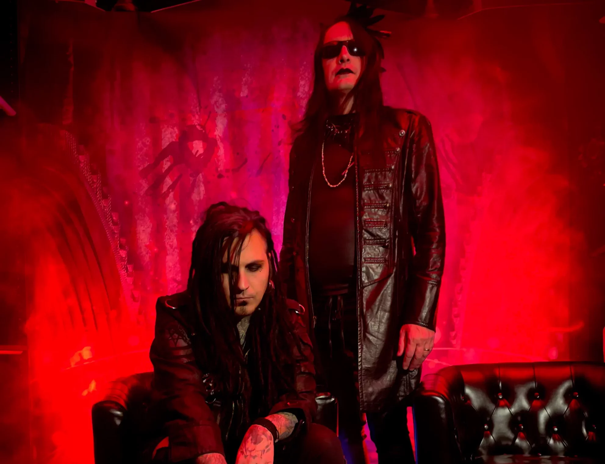 Tenure speaks volumes when it comes to professionalism, reliability and quality, and both Ben Stich Houtz and Miah Smith have been active fixtures in the local goth community for decades. Photo courtesy of Opaque Shades