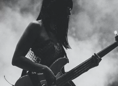 Laure Lee Ochoea looking like the epitome of cool.