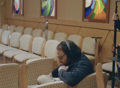 “For me, the movie is about human connection, about these two characters connecting." Photo by Leia Jospé.