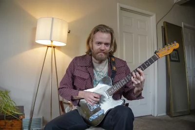 "It wasn’t until 2021 that I started playing in a lot of bands. By then, I was working as a software engineer, so I had the disposable income to buy microphones and set them up to get practice demos," says Jeffrey. 