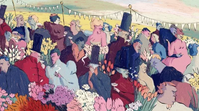 A still from Flower Showby Elli Vuorinen, an official selection of the 2025 Sundance Film Festival. Courtesy of Sundance Institute | photo by Böhle Studios