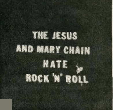 The Jesus and Mary Chain's "Hate Rock 'n' Roll" album cover.