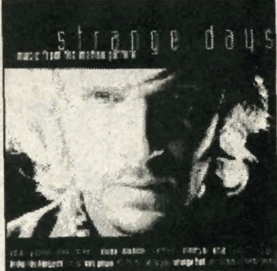 The "Strange Days" soundtrack album cover.