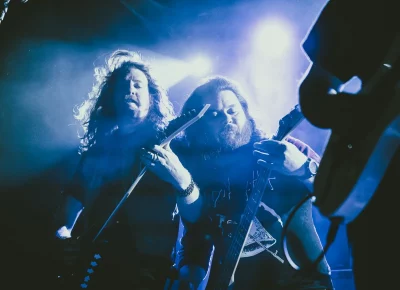 Deathblow's guitar solos had the audience in awe.