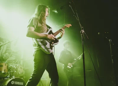 Midnite Rollercoaster had an electric stage presence.