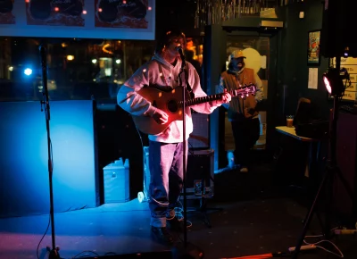 The Gontiks started the Blue Gene's sets off strong.