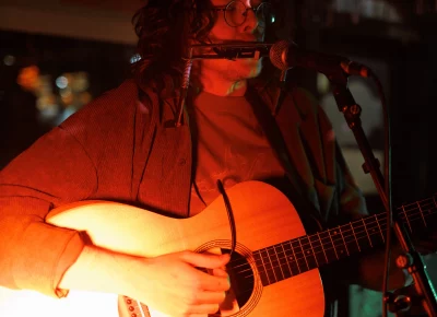 Corbino brought an impressive performance to the Blue Gene's stage.