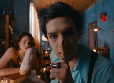 Santiago Pineda and Sofía Buenaventura appear in Rains Over Babel by Gala del Sol, an official selection of the 2025 Sundance Film Festival. Courtesy of Sundance Institute | photo by Sten Tadashi Olson