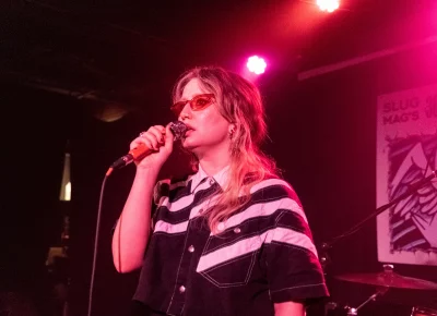 The Plastic Cherries performed a heartfelt Elliott Smith cover.