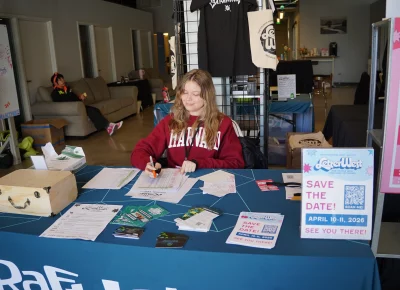 CLC staff hard at work for LetterWest. Photo: Evan Hancock