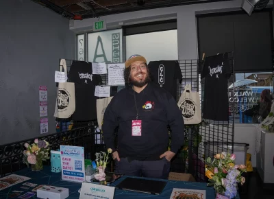 Martin "Martian" Gassner spotted at LetterWest. Photo: Ethan Hancock