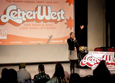 Let LetterWest begin! Photo: Derek Brad