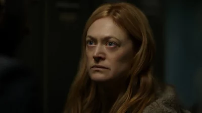 Marin Ireland as Mina in Dope Thief. 