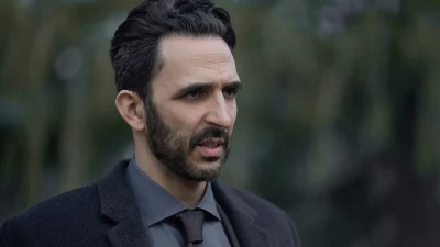 Amir Arison as Mark Nader in Dope Thief. 