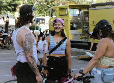 After some long travels it's good to sit back and enjoy some Dang Brothers Pizza. Photo: India Mendoza