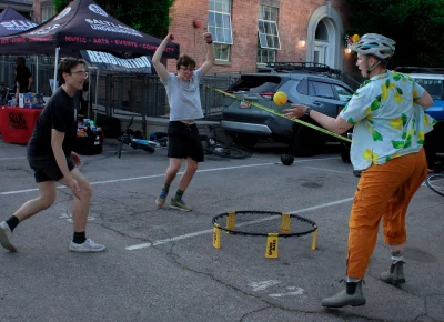 Some fun activities to wind down after a long race. Photo: India Mendoza