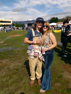 From L-R: Cameron Wright, 26, Tennessee and Megan Johnson, 25, Colorado.