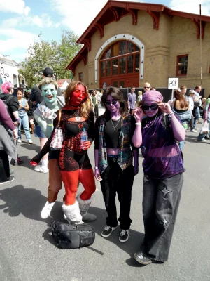 From L-R: Getta (@lady_groesbeck), Gabby (@gabbymadrid11), Hope (@quapapa), Dakota Erchul (@dakota_skrtchul). Photo: Jackie Stigile