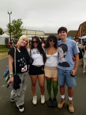 From L-R: Jordan, Summer, Sam, Kara. Photo: Jackie Stigile