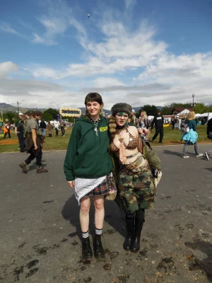 From L-R: Noon, Ella. Photo: Jackie Stigile