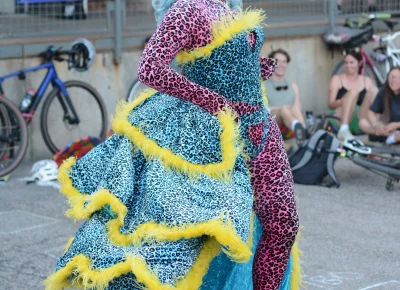 Nancy Raygun gives a show stopping performance. Photo: Kevin TK Frantz.