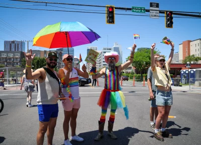 Celebrate good times, come on! Photo: JTaCara DeTevis.