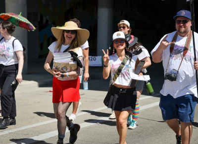 Let's get going! Utah Pride awaits. Photo: TaCara DeTevis.