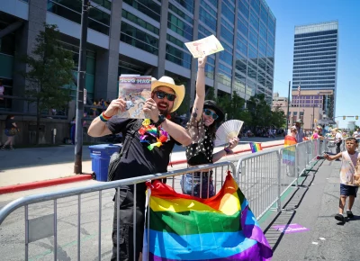 Raise that flag and that mag! Photo: TaCara DeTevis.